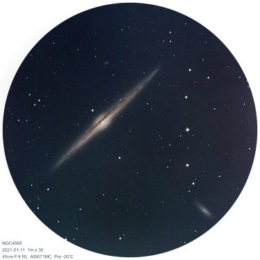 NGC4565 銀河 (針銀河)